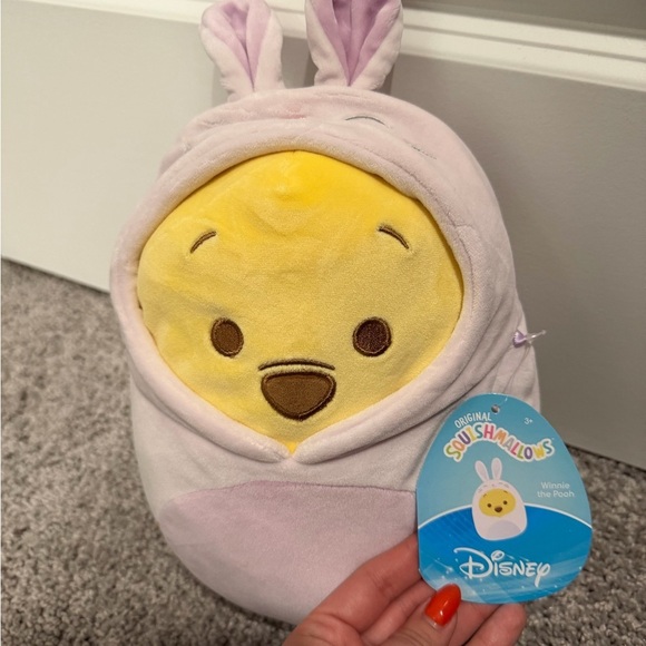 Disney Other - Disney Winnie the Pooh Plush - Yellow and Pink